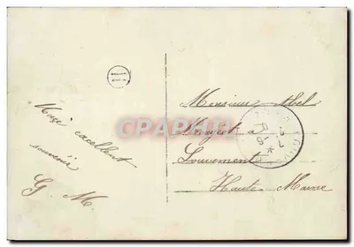 Giovane donna in abito verde che tiene un mazzo di fiori — Souvenir — ALLYS 672 — Verso