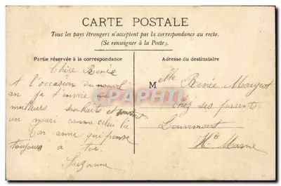 Coppia elegante — Feliz Año — CIRCÉ, n° 5054 — Reverso