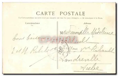 Le Perreux — Il Viadotto e l'Isola dei Lupi — P. Marniuse, Parigi — Verso