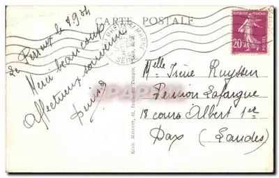 Le Perreux — La Mairie — Éditeur EM, n° 4727 — Rewers