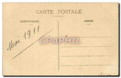 Le Raincy — Um canto da Pièce d'Eau — Coleção A. Moquet-Portelance — Verso