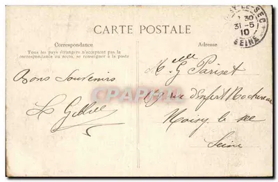 Le Plessis-Robinson — L'Étang - Parc do antigo Castelo de Colbert - Escola Horticolé — P. Javellephot, Robinson — Verso