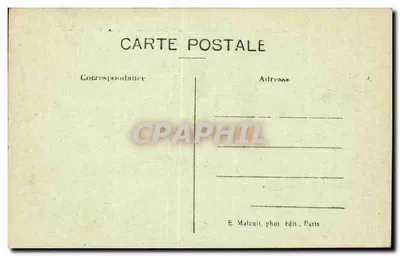 Montreuil-sous-Bois — Hotel das Correios — E. M. — Verso