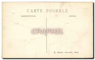 Montreuil-sous-Bois — Rue de Paris tirada da place du Marché — E. M. — Verso