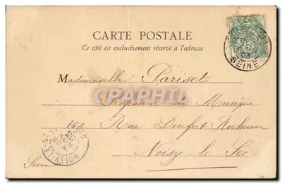 Neuilly — O Pont — E.R. Paris, n°5 — Verso