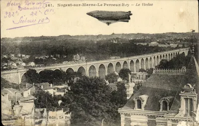 Nogent-sur-Marne-Le Perreux-Bry — O Viaduto — Facibille, fot. edit., Le Perreux
