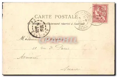 Nogent-sur-Marne — Kąt Marne — D. & Cie, Paris — Rewers