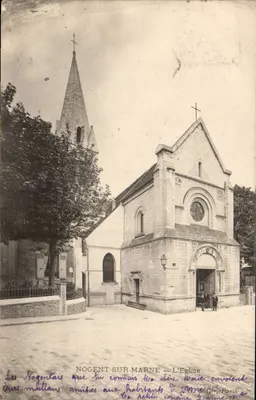 Nogent-sur-Marne — A Igreja — editor Cie Paris