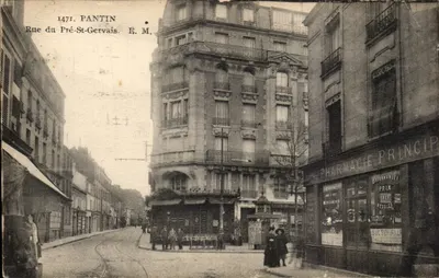 Pantin — Rue du Pré-St-Gervais — E. M.