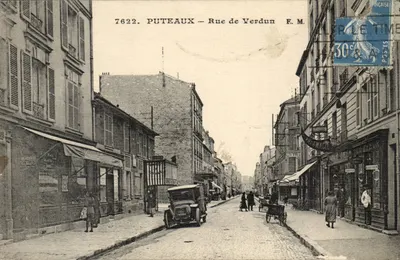 Puteaux — Rue de Verdun — E. M. (editor) n°7622