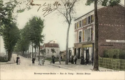 Rosny-sous-Bois — Rue de Noisy — Maison Brune — Jardins Bosque