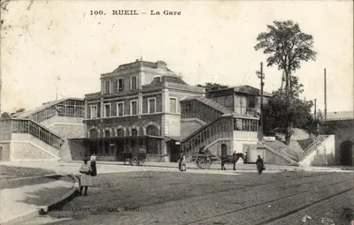 Rueil - La Gare — éditeur Ossart, n° 100