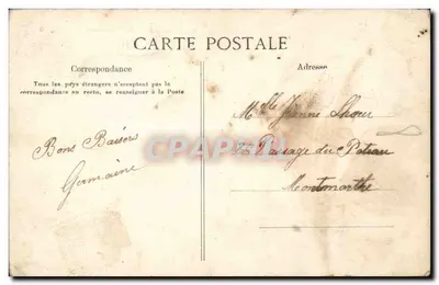 Scéaux — Rue Houdan — E. L. D. — Verso