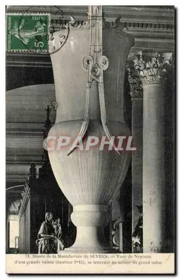 Museu da Manufatura de SÈVRES — Vaso de Netuno — F. Fleury, Paris