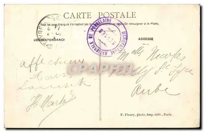 Museu da Manufatura de SÈVRES — Vaso de Netuno — F. Fleury, Paris — Verso