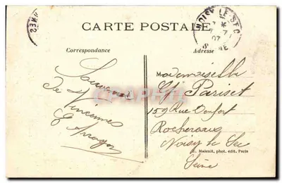 Vincennes — Concorso musicale del 16 Giugno 1907 — La folla davanti all'Hotel de Ville — Verso