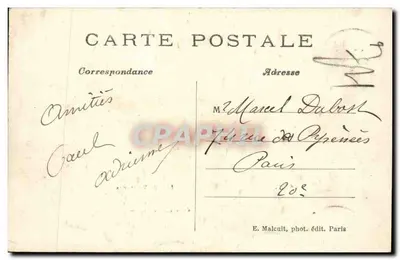 Pitkowska scena jaskini — Jezioro Daumesnil, Las Vincennes — E. M. — Rewers