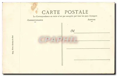 Andilly — La Fontaine Neuve — Col. Dubost — Verso