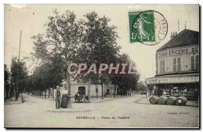 Adamville — Place du Théâtre — Leguay, editor