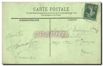 Zamek Chantilly — Katedra — LL. — n°16 — Rewers