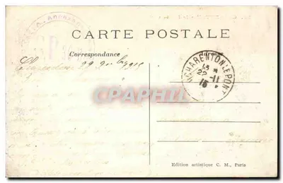 Charenton — O Canal — C.M. — Verso