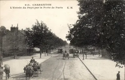 Charenton — A Entrada do País pela Porta de Paris — E. M. n°418