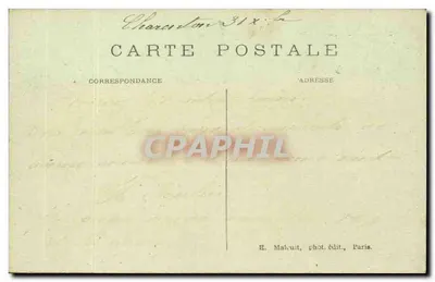 Charenton — A Entrada do País pela Porta de Paris — E. M. n°418 — Verso