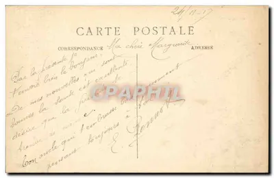 CLERMONT (Oise) — O Square Ferret — Vandenhove, Liancourt — Verso
