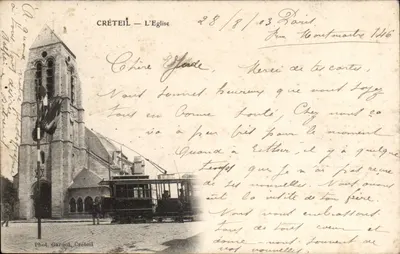 Créteil — A Igreja — Fot. Garnot, Créteil