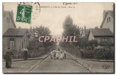 Drancy — Cité du Nord - Rue A. — Editor E.D. n°12