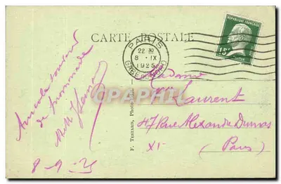 Enghien-les-Bains — I Giardini del Casinò — E.M. n°677 — Verso
