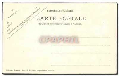 Torre da Fazenda do Castelo de Grand-Mesnil — Chevreuse — Bures — Edição Trianon — Verso