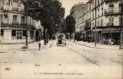 O Kremlin-Bicêtre — Rue des Plantes — B.P.D.