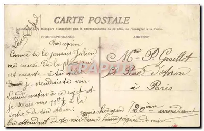 1910 की बाढ़ — आईल डी अमौर के अंदर — लावरेन्न-शेनेवियर — पीछे
