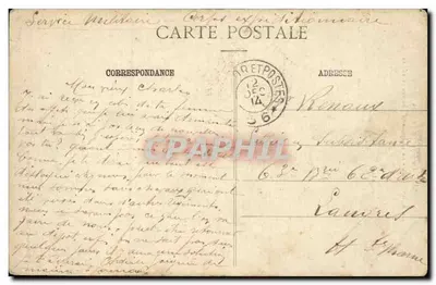 Gerbéviller - Zburzona kaplica zamkowa — Luperelle-Plaisir, nr 18, P. Le Pégilier — Rewers