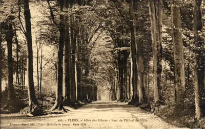Flers - Avenida dos Carvalhos - Parque do Hotel de Ville