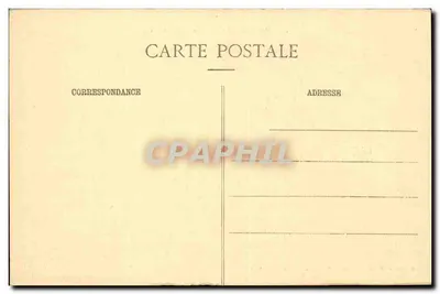 Flers - Grande Lago do Hotel de Ville — editor J. Alleaume-Morel, série 357, Paris 1904 — Verso