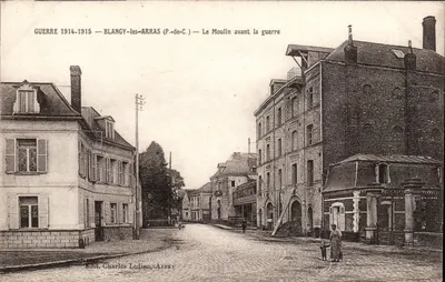 Blangy-les-Arras — Widok młyna przed wojną — Wyd. Charles Lodieu, Arras