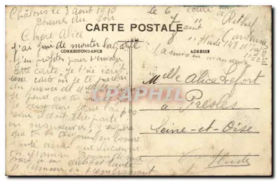 Infanteria em Combate — O Ataque! — Éditions de la République Française — Verso