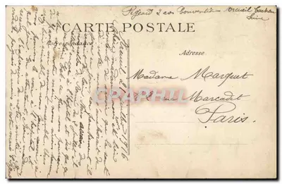 Arcueil-Cachan - Place de l'Hôtel-de-Ville — editor E.P.D. n°49 — Verso