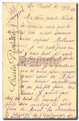 ले पोर्टेल — पोर्टेलोइज़ — सर्जेंट-डेलापोर्ट के विशेष संस्करण, संख्या 62 — पीछे
