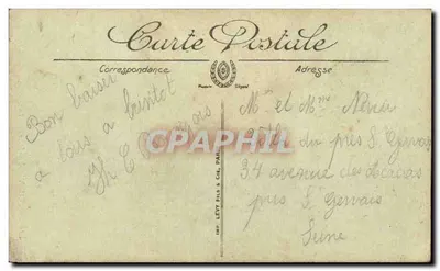 Boulogne-sur-Mer — La Rue de Machicoult — LL. — Éditeur LL. — N° 49 — Verso
