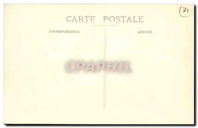 LE CREUSOT — Usinas Schneider — Montagem dos Canhões de Campo — Verso