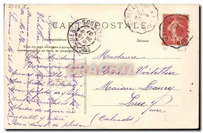 Vaucresson — Droga Krajowa — J.C. Wydawca z Vaucresson — Rewers