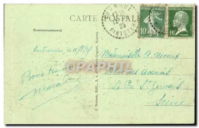 La Pointe du Raz (Finistère) — La Baie des Trépassés — J. Nozaïs, Édit. — Rewers