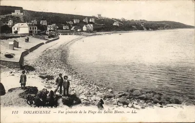 Douarnenez — Vista geral da Praia dos Areais Brancos — LL. N° 112