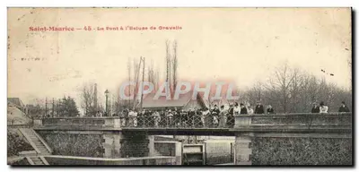 Saint-Maurice — 45 — O Ponte à l'Éluse de Gravelle