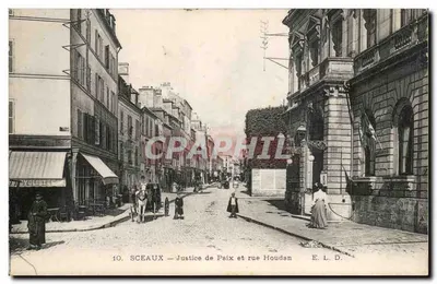 Sceaux — Justiça de Paz e Rue Houdan — E. L. D.