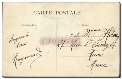 Suresnes — Wejście na bulwar Versaille — P. Marmuse, Paryż — Rewers