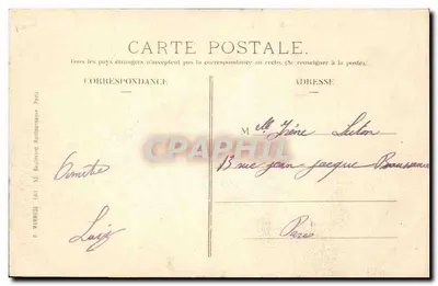 Suresnes — Mont Valérien — Wydawca Warmusse, nr 48 — Rewers